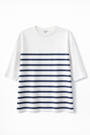 POINT JERSEY STRIPED TEE
