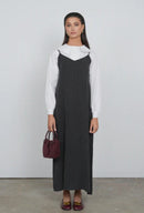 POINT BRUSHED ALINE MAXI JUMPER