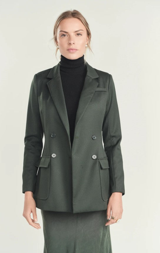 ELLIE MAKIR TAILORED WOOL BLAZER