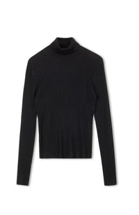 POINT CABLE TURTLENECK