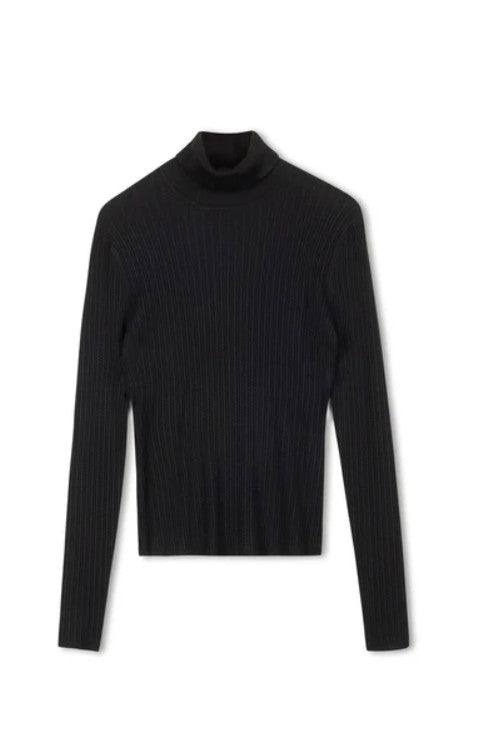 POINT CABLE TURTLENECK