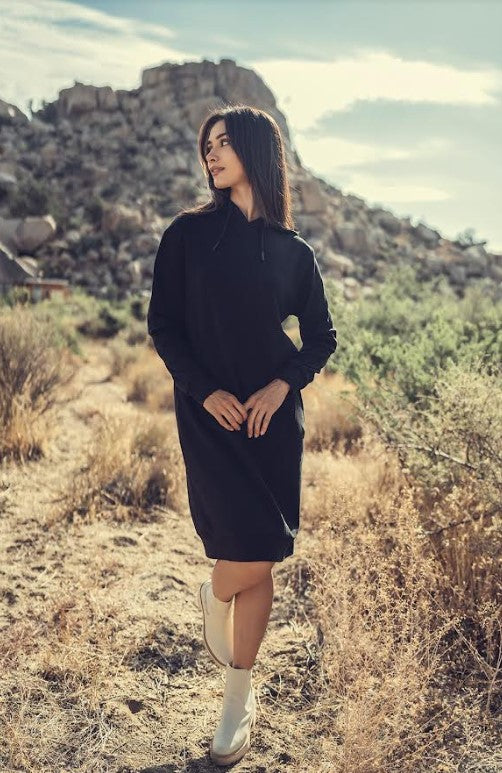 PROFILE SWEATSHIRT DRESS