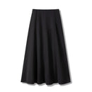 IN:05 BROADWAY DENIM PANEL SKIRT