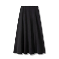 IN:05 BROADWAY DENIM PANEL SKIRT