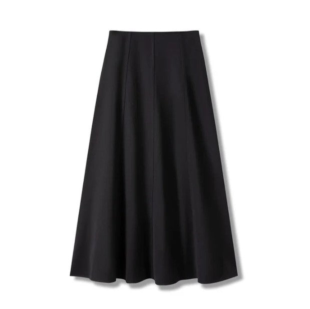IN:05 BROADWAY DENIM PANEL SKIRT
