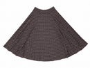 BSL A-LINE PLAID MAXI SKIRT