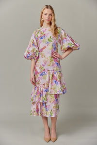 APPARALEL LINEN MAXI DRESS