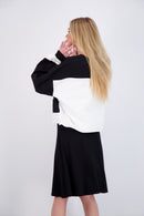 PASHMINA OVESIZED COLORBLOCK T SHIRT