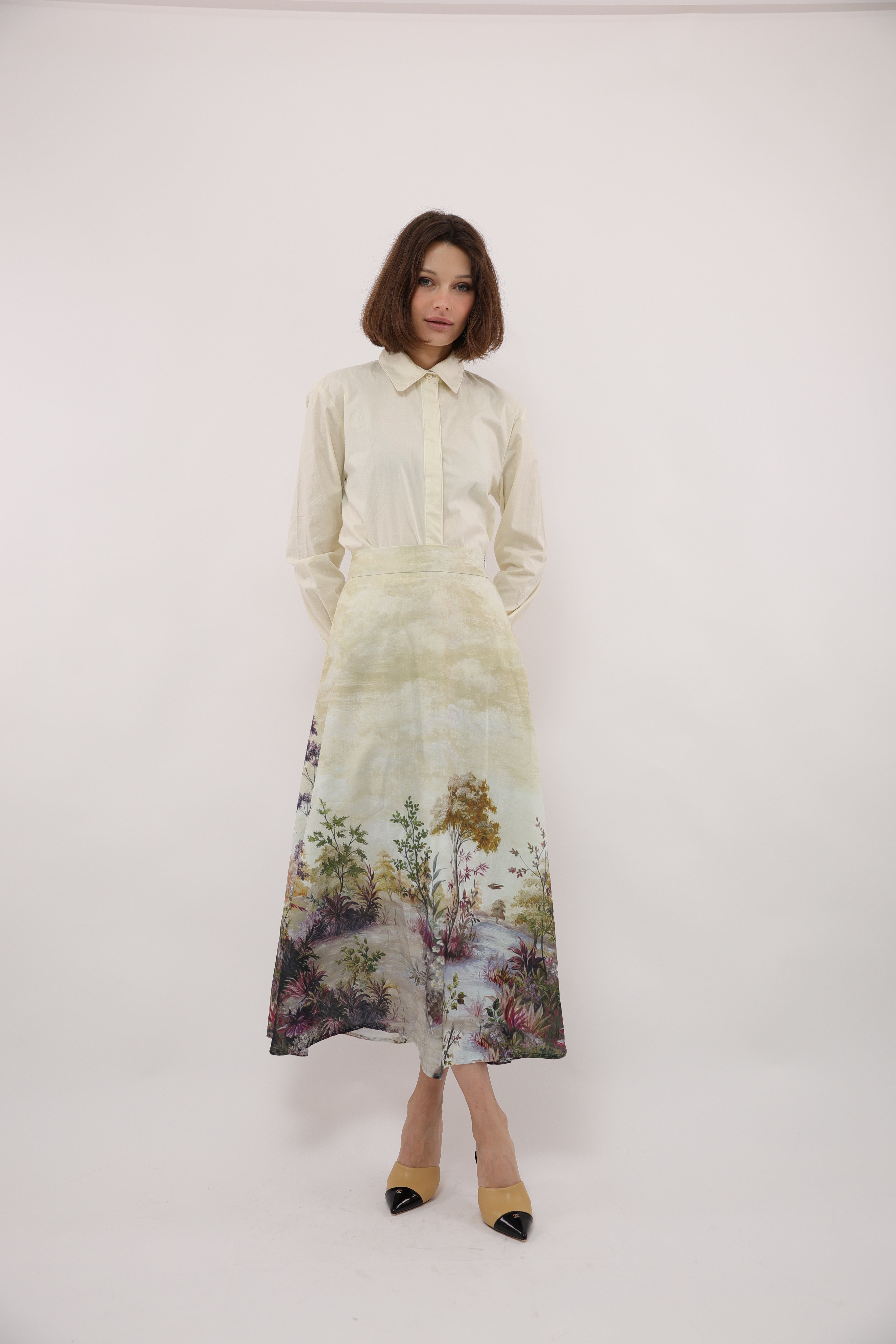 BYRD ZOEY 2.0 PRINTED SKIRT