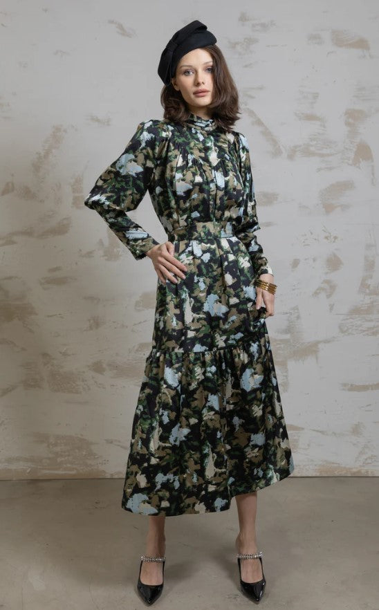 BYRD HOLLY CAMO DRESS