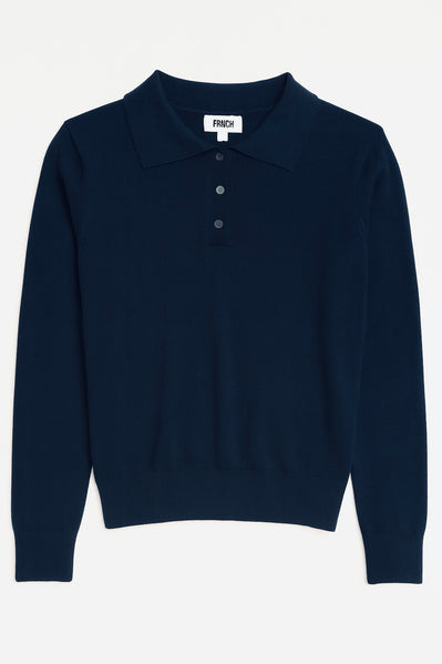 FRNCH SOFT COLLARED TOP