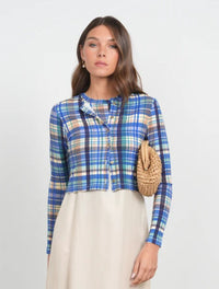 POINT PRINTED CLASSIC T-SHIRT CARDI