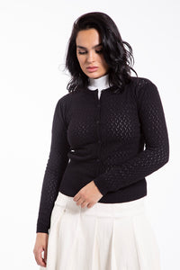 CONCEPT CROCHETED CARDI