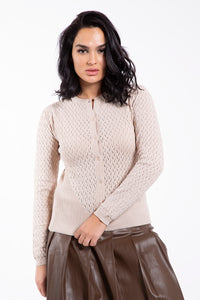 CONCEPT CROCHETED CARDI