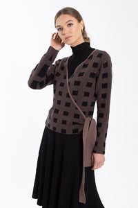 CONCEPT BOXED WRAPPED CARDI