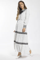CONCEPT SWISS DOT SKIRT
