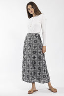 CONCEPT BANDANA MIDI SKIRT