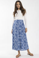 CONCEPT BANDANA MIDI SKIRT