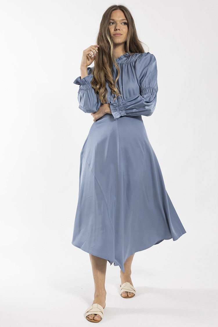 CONCEPT RUCHED SLIP TOP