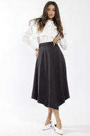 CONCEPT ASYMMETRIC SLIP SKIRT