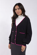 CONCEPT Contrast Edge Cardigan
