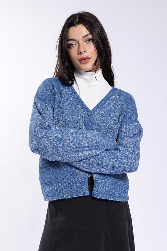 Concept Marled Pocket Cardi