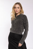 Concept Denim Look Polo Sweater