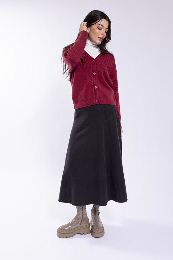 Concept Heart Button Cardi