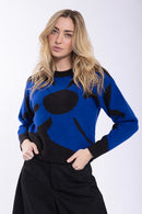 Concept Enlarged Flower Sweater