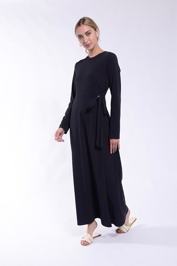 CONCEPT WRAP OVERLAY MAXI DRESS