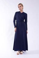 CONCEPT CROSSOVER JERSEY DRESS