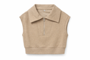 CONCEPT HALF ZIP COLLARED VEST