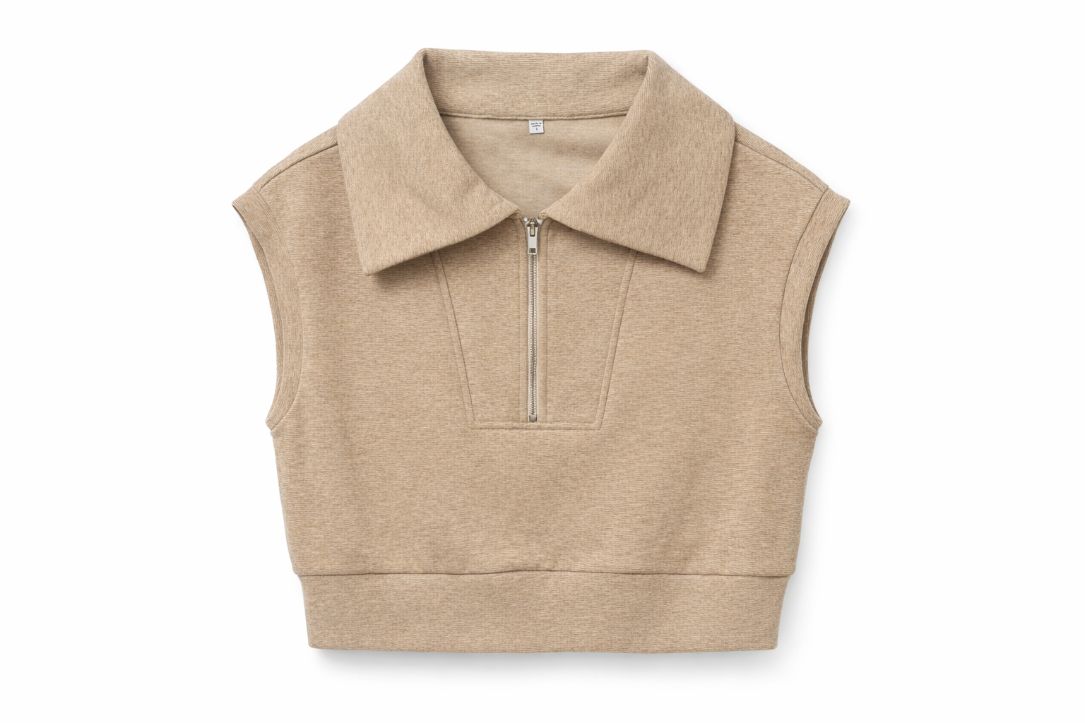 CONCEPT HALF ZIP COLLARED VEST