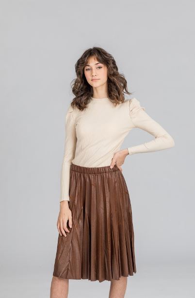 GINGER TEEN SKIRT WITH ELASTIC AROUND
