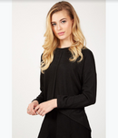 CONCEPT SPARKLE DROP SHOULDER TOP