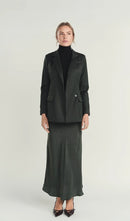 ELLIE MAKIR Cupro Soie Skirt