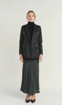 ELLIE MAKIR Cupro Soie Skirt