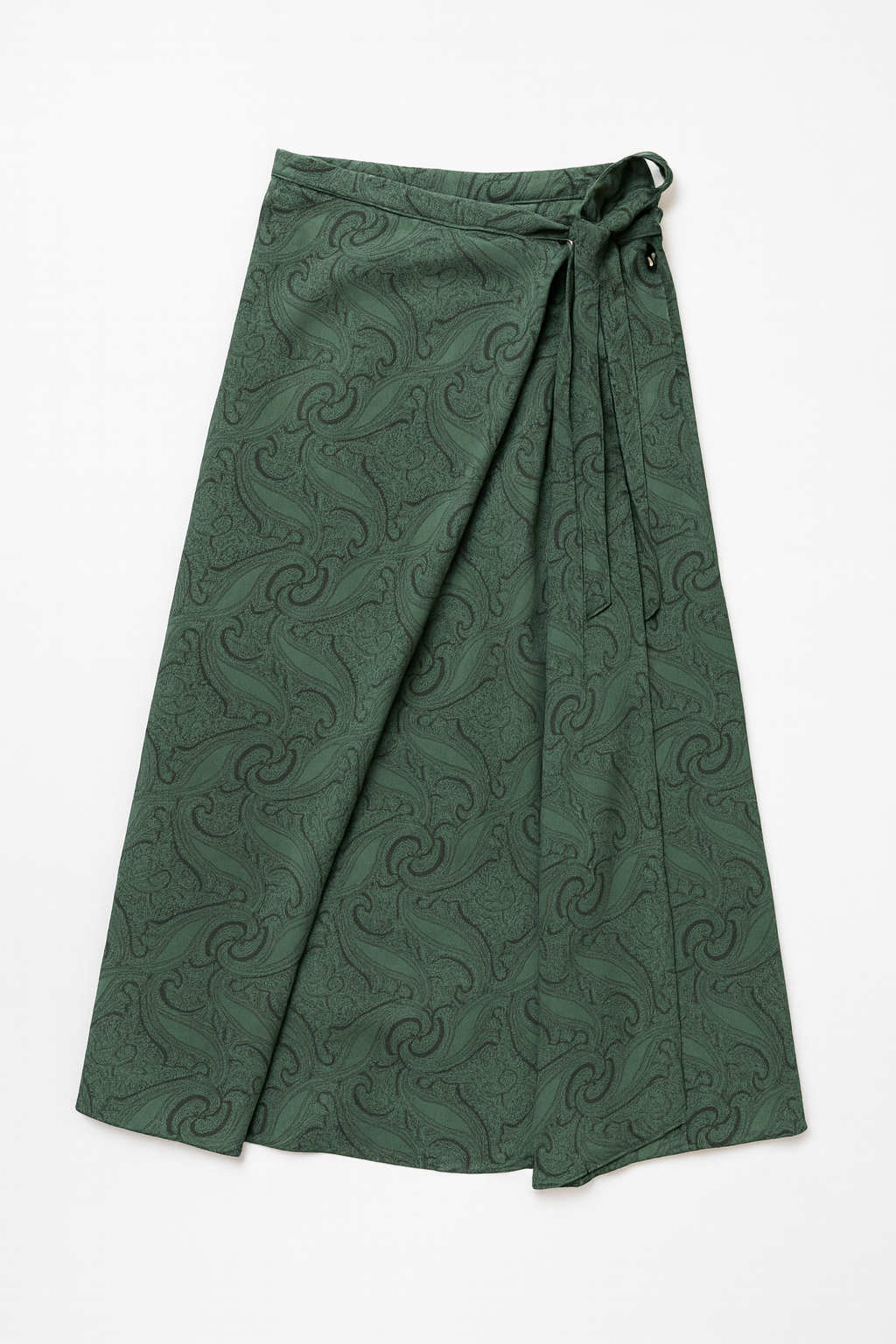 GOLD THREAD PAISLEY SKIRT