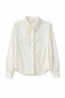 ATTIRE LACE COLLAR BLOUSE