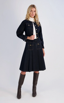 POPPY SHORT DENIM SKIRT