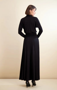 PASHMINA DOLMAN WAISTED MAXI