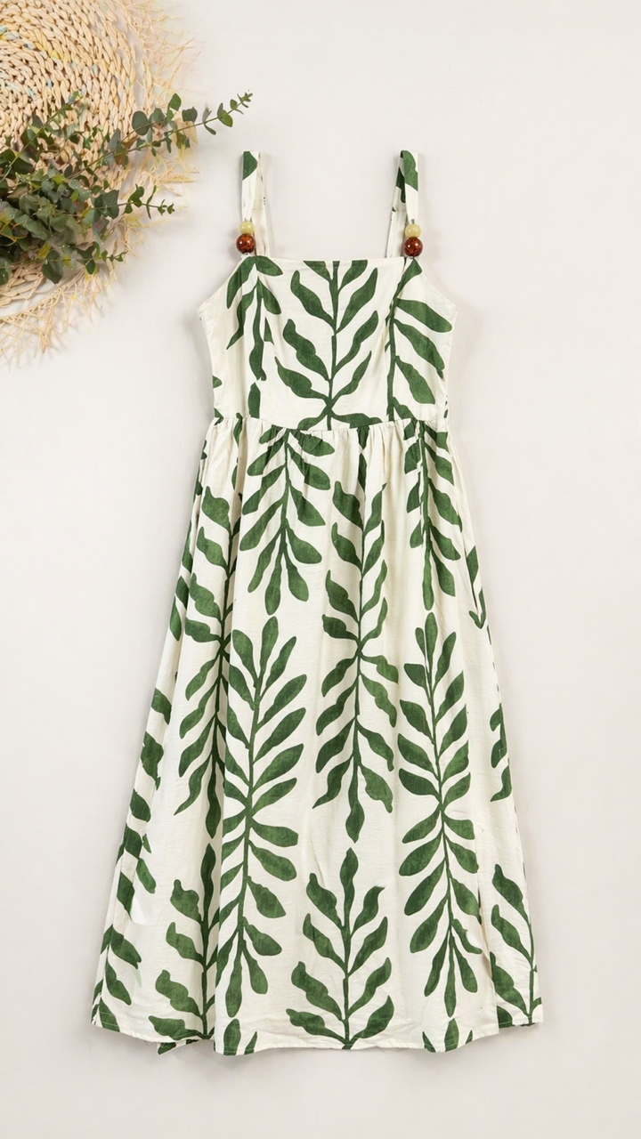 PINK MARTINI MAGNOLIA LEAF PRINT JUMPER