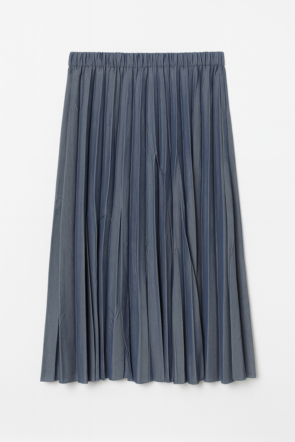 GINGER CHAMBRAY SUNBURST SKIRT