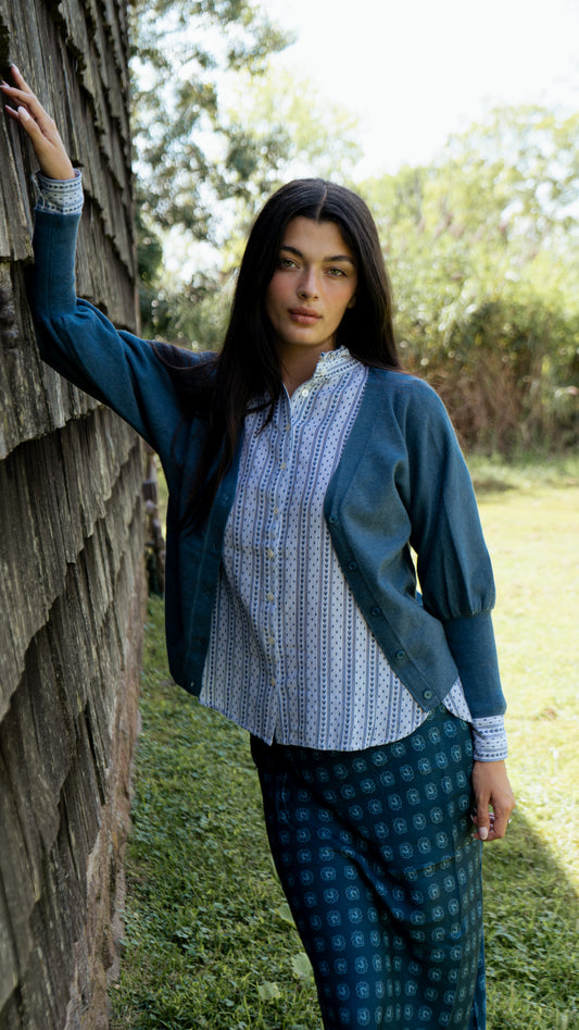 SONMER STITCH BUTTONDOWN TOP