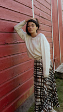 ZAIKAMOYA NANCY PLAID SKIRT