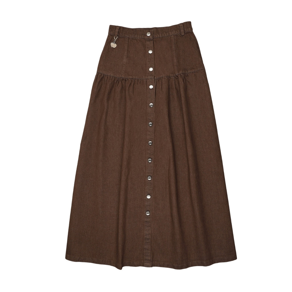 URBAN EDGE DENIM DROPWAIST SKIRT