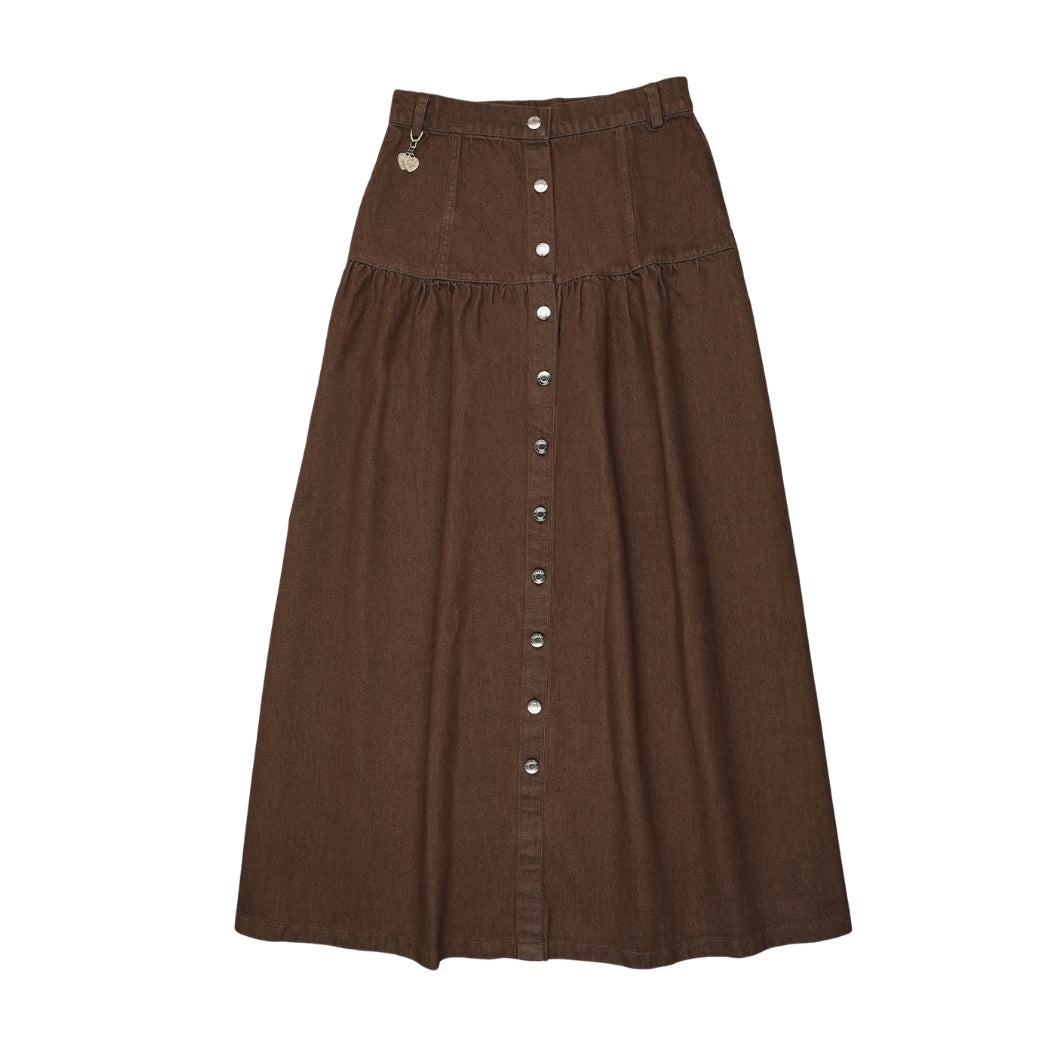 URBAN EDGE DENIM DROPWAIST SKIRT
