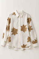 ACCESS EMBROIDERY FLORAL SHIRT