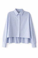 ECCOLA STRIPED OVERYLAY SHIRT