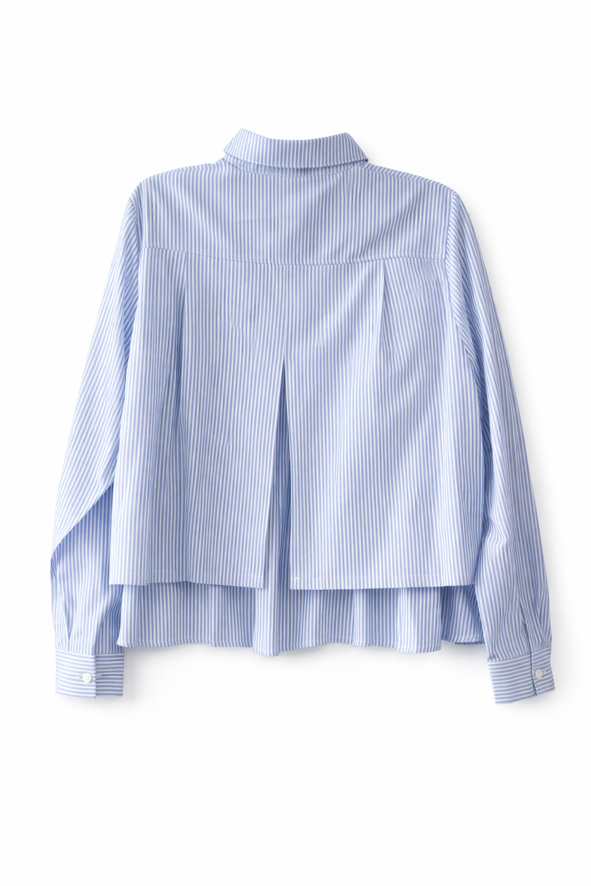 ECCOLA STRIPED OVERYLAY SHIRT